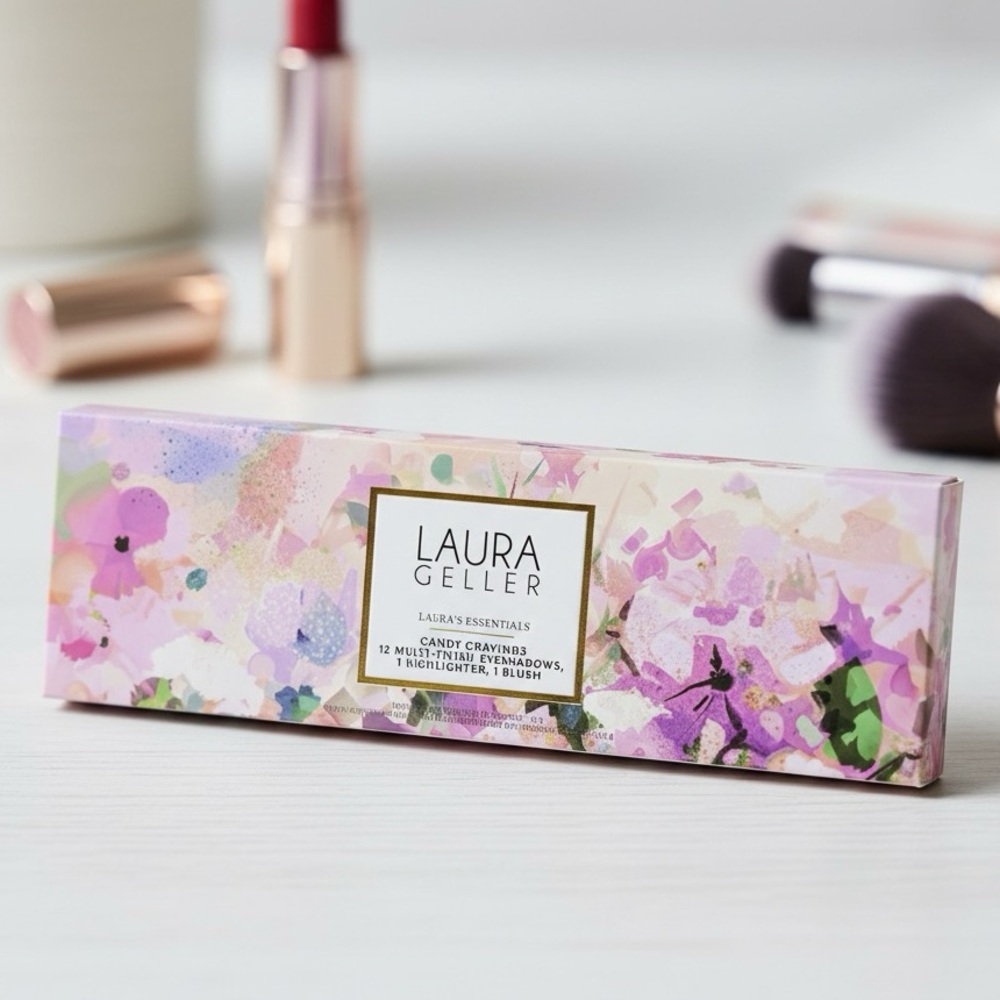 New LAURA GELLER Candy Cravings Face & Eye Palette